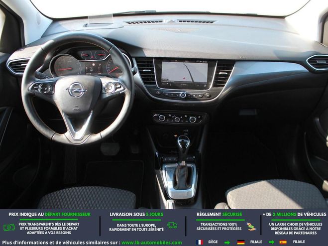Opel Crossland X 1.2 Turbo 110 ch BVA Argent� M�tallique de 2019