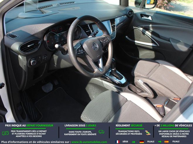 Opel Crossland X 1.2 Turbo 110 ch BVA Argent� M�tallique de 2019