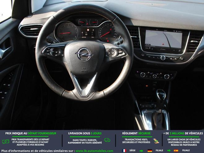 Opel Crossland X 1.2 Turbo 110 ch BVA Argent� M�tallique de 2019