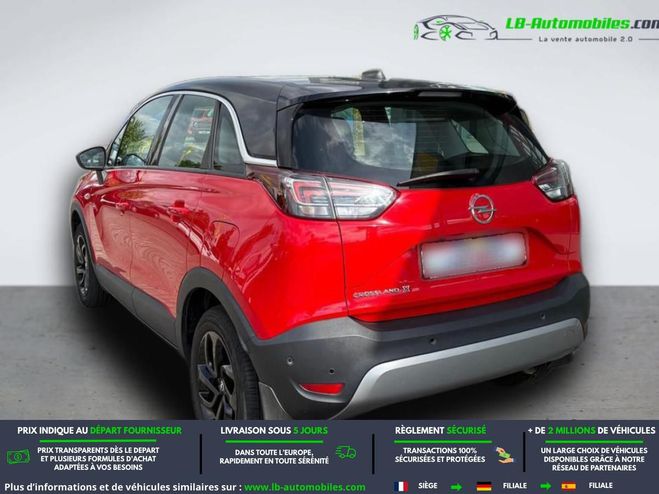 Opel Crossland X 1.2 Turbo 110 ch BVM Rouge M�tallique de 2020