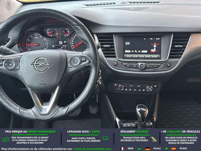 Opel Crossland X 1.2 Turbo 110 ch BVA Argent� M�tallique de 2018