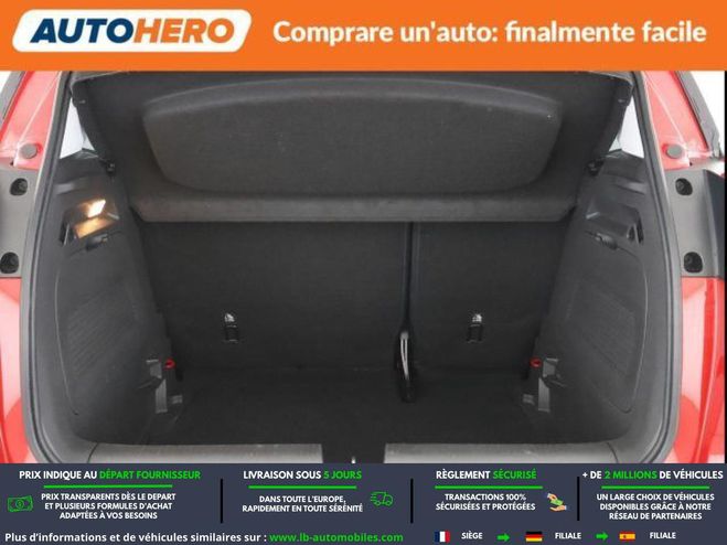 Opel Crossland 1.2 Turbo 110 ch BVM Rouge M�tallique de 2021