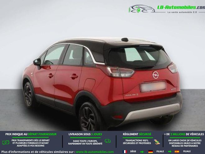 Opel Crossland 1.2 Turbo 110 ch BVM Rouge M�tallique de 2021