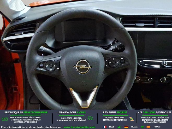 Opel Corsa Electrique 136 ch & Batterie 50 kWh Orange M�tallique de 2023