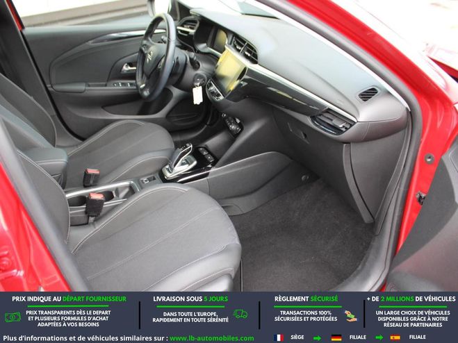 Opel Corsa 1.2 Turbo 100 ch BVA Rouge M�tallique de 2022