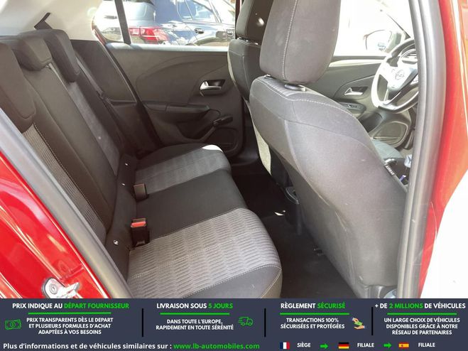 Opel Corsa 1.2 75 ch BVM Rouge M�tallique de 2023