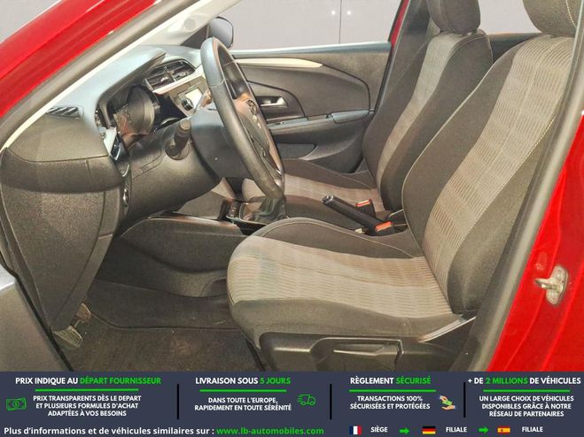 Opel Corsa 1.2 75 ch BVM Rouge M�tallique de 2023