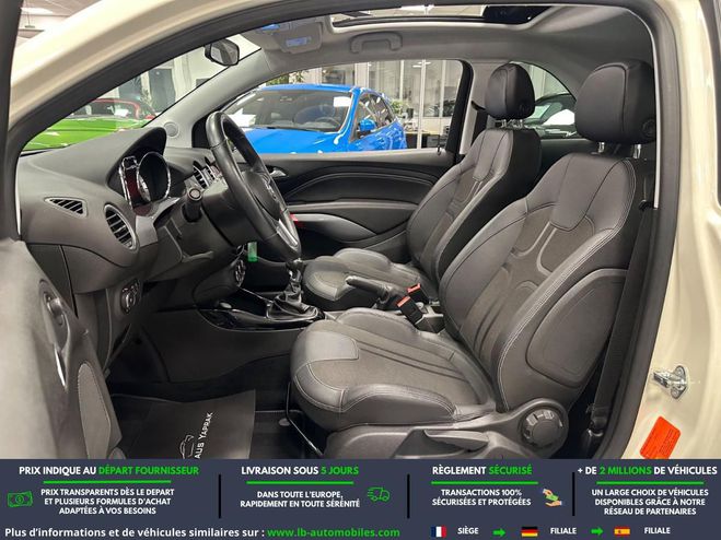 Opel Adam 1.4 Turbo 150 ch Blanc M�tallique de 2016