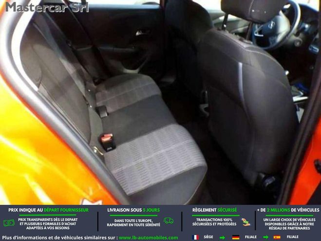 Opel Corsa 1.5 Diesel 100 ch BVM Orange de 2022