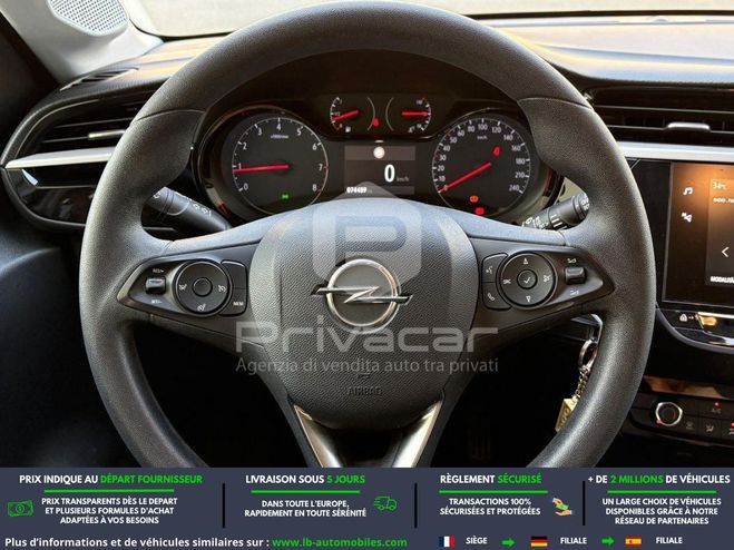 Opel Corsa 1.5 Diesel 100 ch BVM Noir de 2021