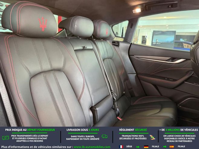 Maserati Levante V6 430 CH Noir M�tallique de 2022