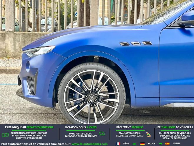 Maserati Levante V8 580 CH Bleu de 2021