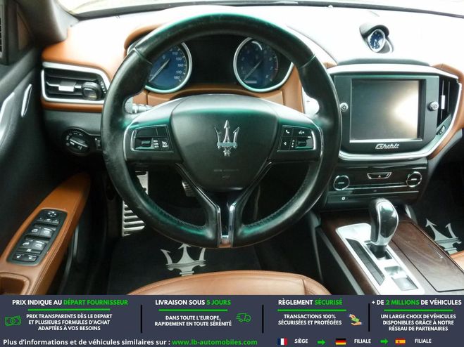 Maserati Ghibli 3.0 V6 410 S Q4 Noir M�tallique de 2015