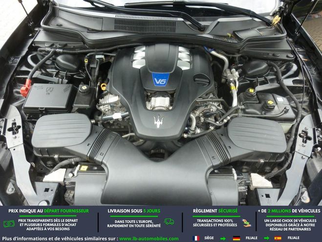 Maserati Ghibli 3.0 V6 410 S Q4 Noir M�tallique de 2015