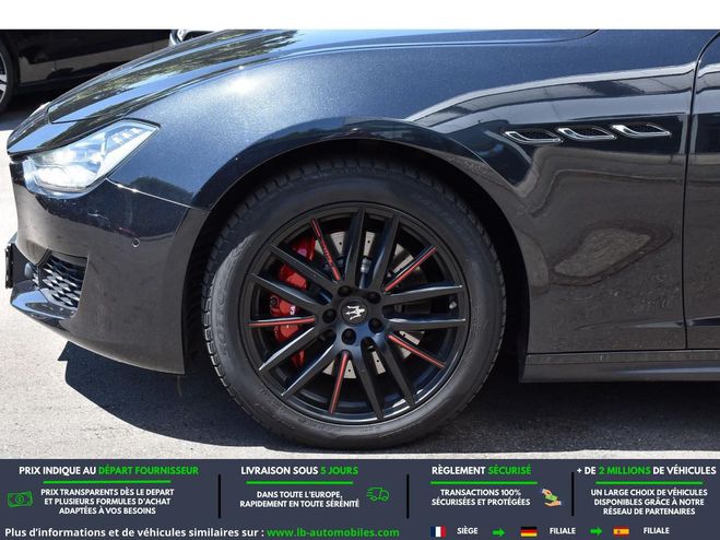 Maserati Ghibli 3.0 V6 350 Noir M�tallique de 2018