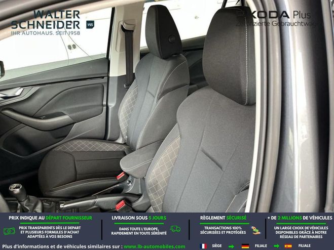 Skoda Scala 1.5 TSI 150 ch BVM Gris M�tallique de 2023