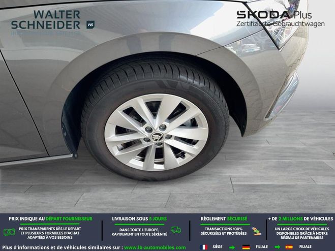 Skoda Scala 1.5 TSI 150 ch BVM Gris M�tallique de 2023