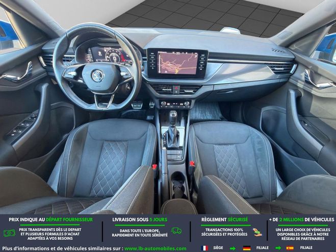 Skoda Scala 1.5 TSI 150 ch BVA Bleu M�tallique de 2020