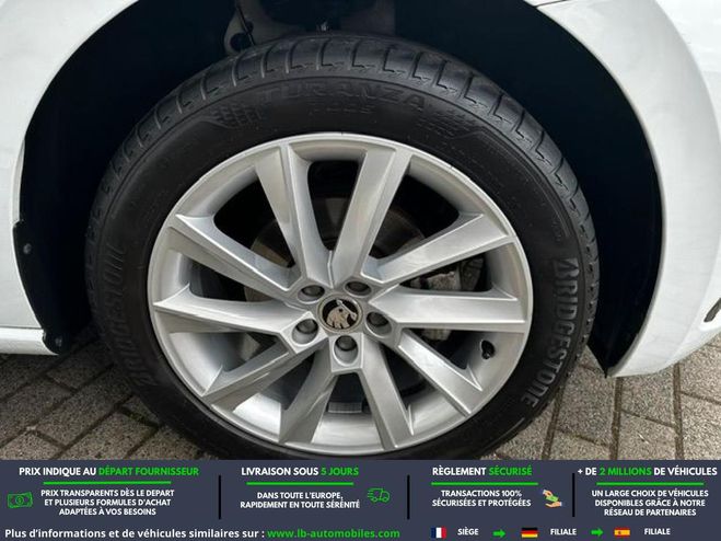 Skoda Scala 1.0 TSI 116 ch BVM Blanc M�tallique de 2019