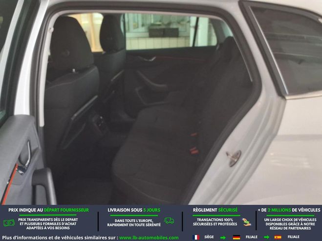 Skoda Scala 1.0 TSI 116 ch BVM Blanc M�tallique de 2019