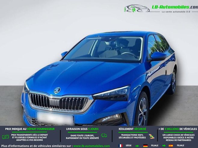 Skoda Scala 1.0 TSI 116 ch BVM Bleu M�tallique de 2020