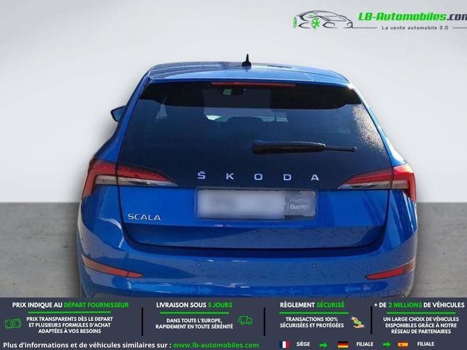 Skoda Scala 1.0 TSI 116 ch BVM Bleu M�tallique de 2020