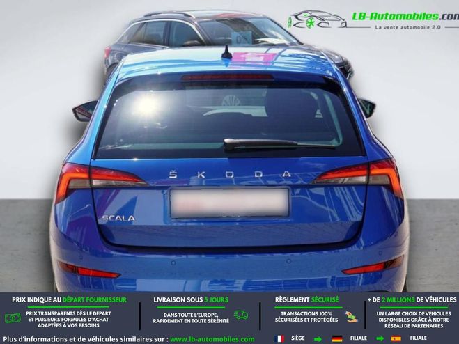 Skoda Scala 1.0 TSI 116 ch BVA Bleu M�tallique de 2021