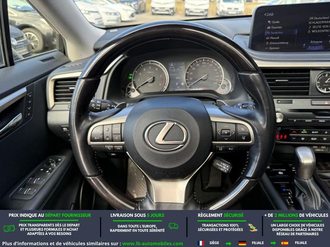 Lexus RX 450h 3.5 V6 313 E-Four Noir M�tallique de 2021
