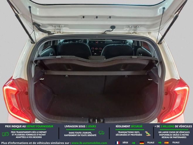 Kia Picanto 1.0 MPi 67 ch BVM Blanc de 2019