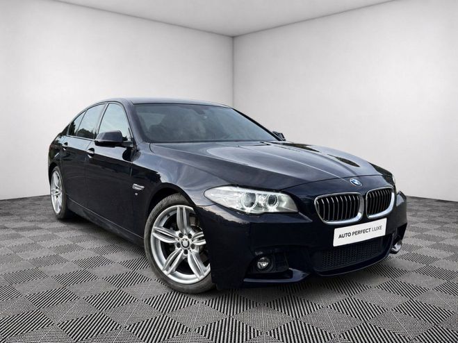 BMW Serie 5 V (F10) 520dA 190ch M Sport BLEU de 2016