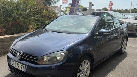 Volkswagen Golf cabriolet 2l tdi 140cv carr�t bo�te auto 2012 d'occasion a Sannois (95)