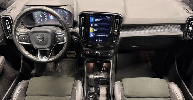 Volvo XC40 2.0 T4 AWD 190 ch Geartronic 8 R-Design Gris de 2019
