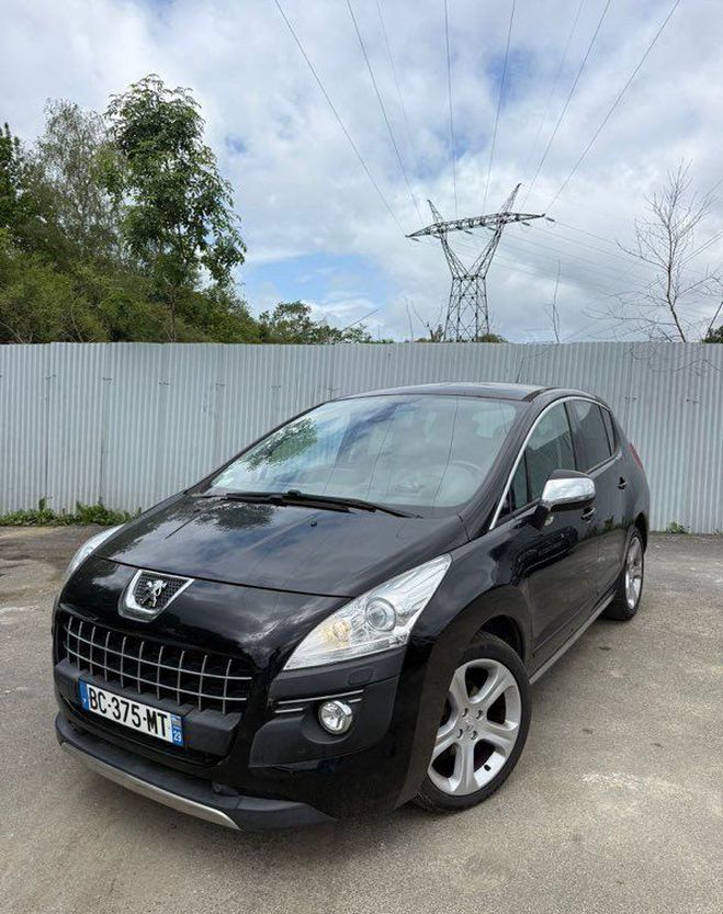 Peugeot 3008 1.6 112 f�line bo�te auto Noir de 2011