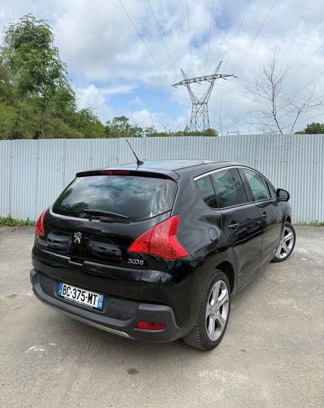 Peugeot 3008 1.6 112 f�line bo�te auto Noir de 2011