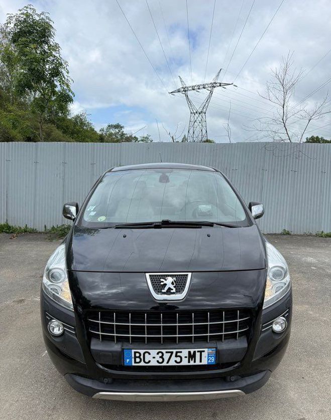 Peugeot 3008 1.6 112 f�line bo�te auto Noir de 2011