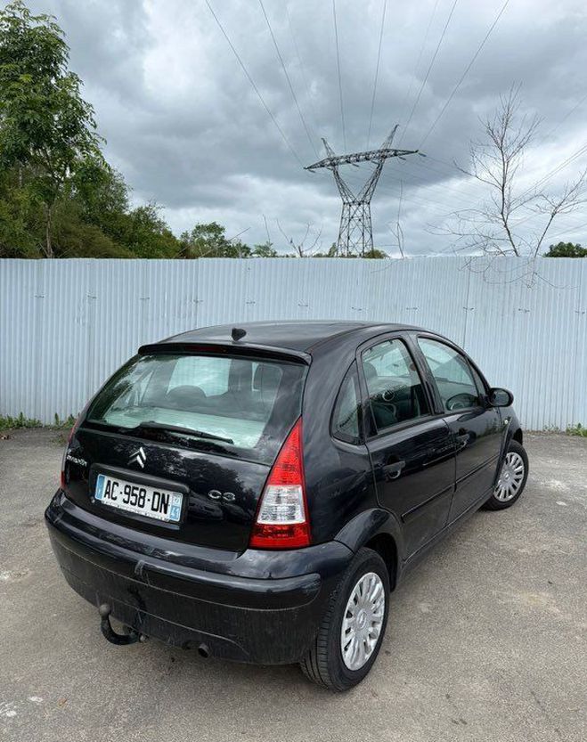 Citroen C3 diesel 1.4 hdi Noir de 2009