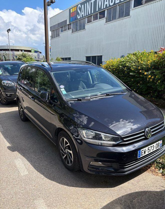 Volkswagen Touran 7 places 1.4 tsi 150 Connect 1er main ca Noir de 2018