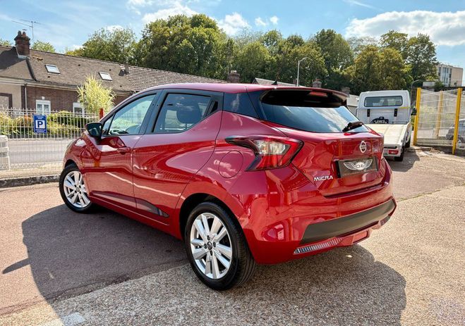Nissan Micra V 1.0l ig-t 100 made in france 2021 6500 Rouge de 2021