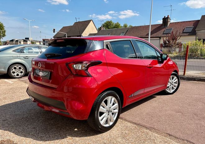 Nissan Micra V 1.0l ig-t 100 made in france 2021 6500 Rouge de 2021