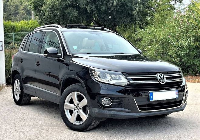 Volkswagen Tiguan 2.0 TDI 140 FAP BlueMotion Technology Ca Noir de 2012