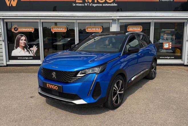 Peugeot 3008 1.6 225ch hybrid rechargeable gt bva ? t Bleu de 2021