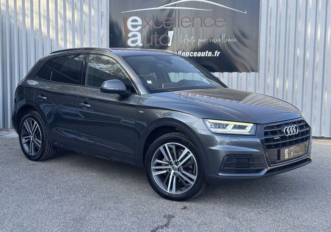 Audi Q5 2.0 TDI 190CH S LINE QUATTRO TRONIC 7 Gris de 2018