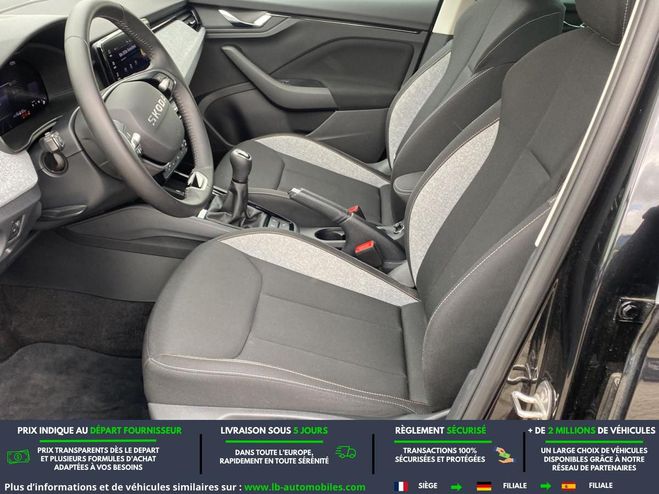 Skoda Scala 1.0 TSI Evo 2 116 ch BVM Noir M�tallique de 2025