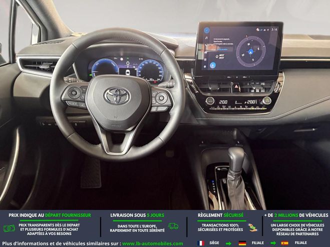 Toyota Corolla Hybride 140ch BVA Blanc de 2025