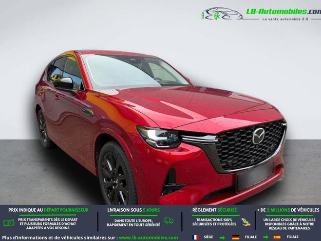 Mazda CX-60 2.5L e-SKYACTIV PHEV 327 ch 4x4 BVA Rouge de 2024
