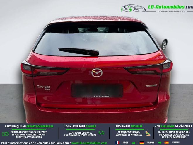 Mazda CX-60 2.5L e-SKYACTIV PHEV 327 ch 4x4 BVA Rouge de 2024