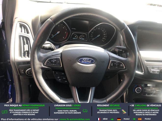 Ford Focus 1.5 TDCi 120 BVA Bleu M�tallique de 2016