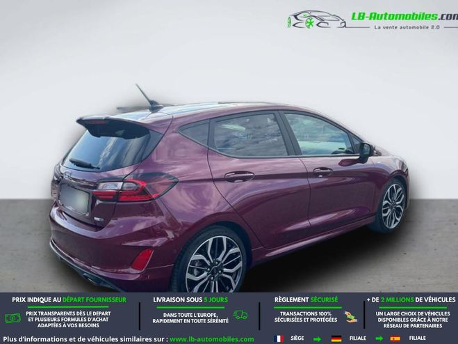 Ford Fiesta 1.0 EcoBoost 155 ch mHEV BVM Rouge M�tallique de 2022