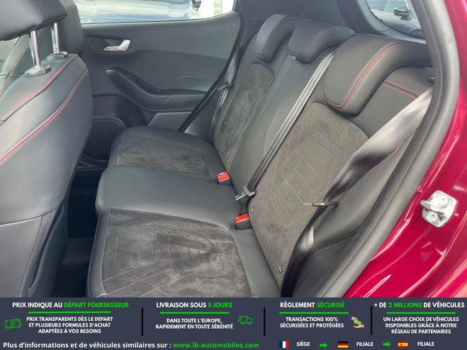 Ford Fiesta 1.0 EcoBoost 155 ch mHEV BVM Rouge M�tallique de 2022