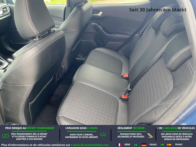 Ford Fiesta 1.0 EcoBoost 125 ch BVM Bleu M�tallique de 2019